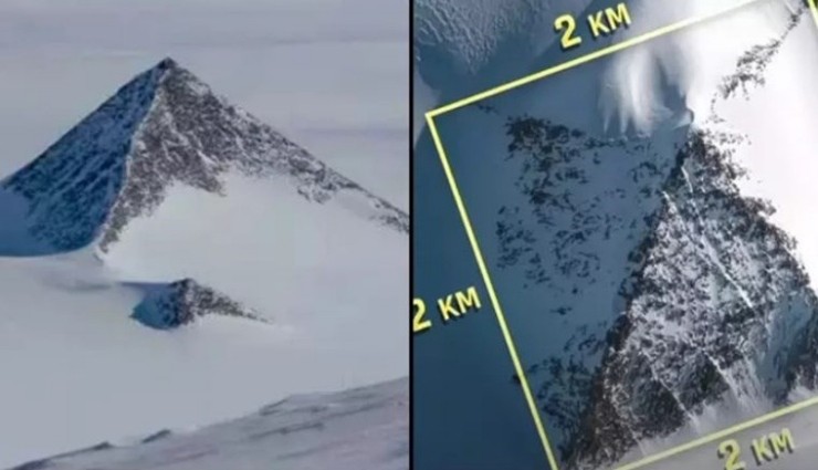 Antarktika'da 'Piramit Benzeri' Yapılar Bulundu!
