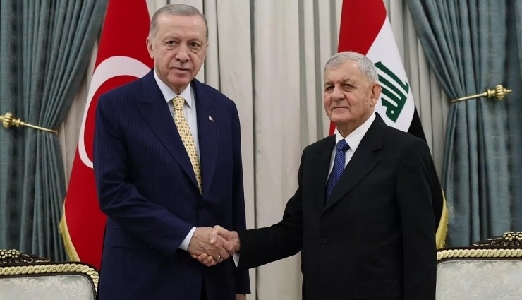 Cumhurbaşkanı Erdoğan, Irak Cumhurbaşkanı ile Görüştü!