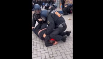 Almanya'da Polis Vahşeti!