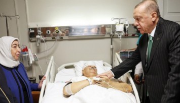 Erdoğan, Binali Yıldırım'ı Ziyaret Etti'