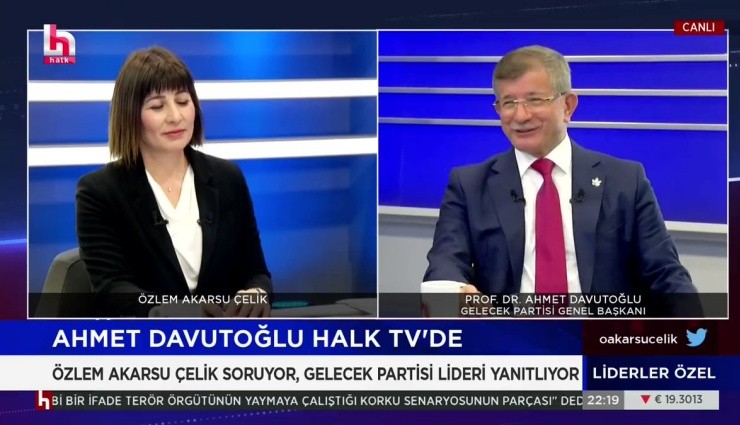 Davutoğlu'ndan Özdağ'a Tepki!