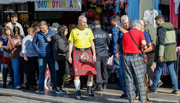 İskoç Taraftarlar Diyarbakır'da!
