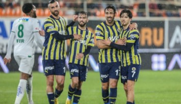 Alanyaspor: 2 - Fenerbahçe: 4