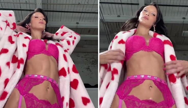 Bella Hadid İç Çamaşırı Modeli Oldu!