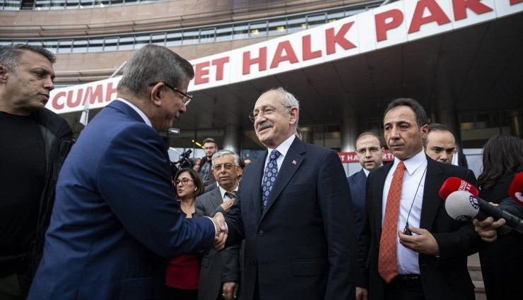 Davutoğlu'ndan Kemal Kılıçdaroğlu'na Ziyaret!