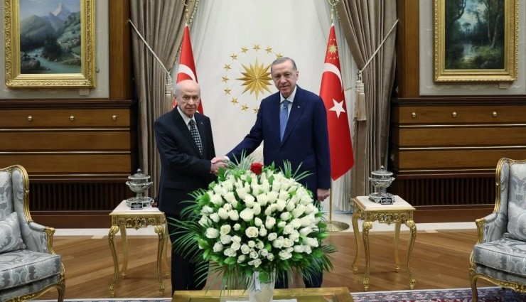 Erdoğan, Devlet Bahçeli'yi Kabul Etti!