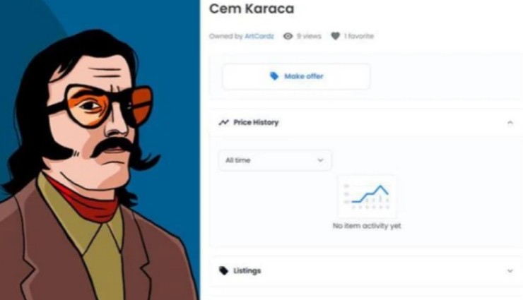 Cem Karaca Portresine Engel!