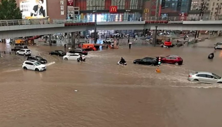 Çin’de Sel Felaketi!