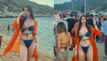 Derin Talu'dan Bikini Şov!