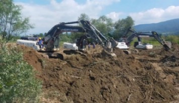 Sele Kapılan Kepçe Operatöründen Acı Haber!