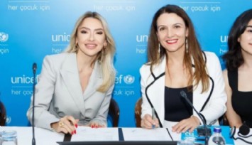 UNICEF Hadise'yi Görevlendirdi!