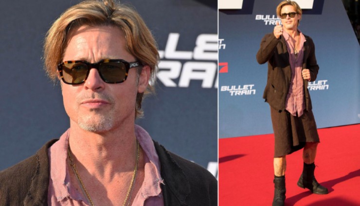 Brad Pitt Neden Etek Giydiğini Anlattı!