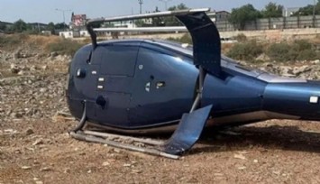 İzmir'de Helikopter Kazası!