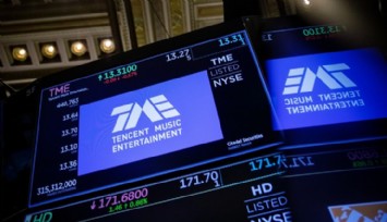 Tencent Music Entertainment Borsa'da!