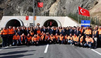 Amasya'da Badal Tüneli'nin Açılışı Yapıldı!