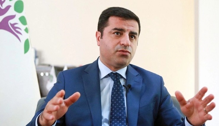 Demirtaş: 'Erdoğan'ın Adaylığı Gayrimeşrudur!'