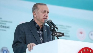 Erdoğan: 'Kuraklığın Çaresi Baraj!'
