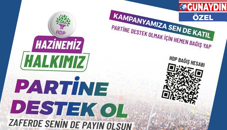 ÖZEL! HDP Bağış Kampanyası Başlattı!