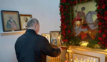 Putin, Ortodoksların Noel'ini Kutladı!