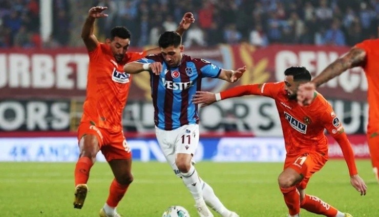 Trabzonspor’a Alanya’da 5 Gollü Ağır Darbe!