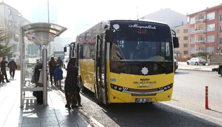 Aksaray'da Toplu Ulaşıma Zam!