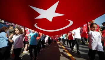 Cumhuriyetin 100. yılı Türkiye'nin Dört Yanında Kutlanıyor