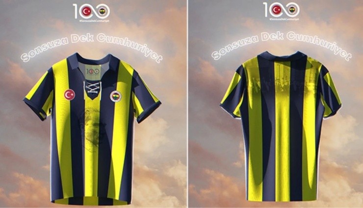 Fenerbahçe’den Cumhuriyet’in 100.Yılına Özel Forma!