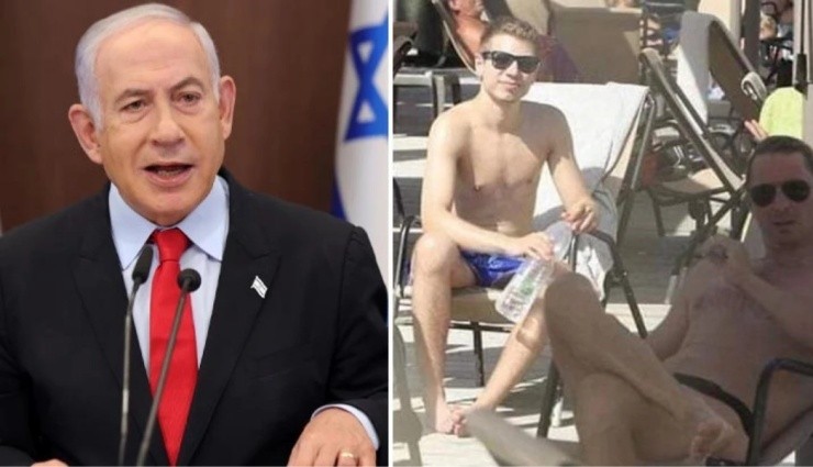 Netanyahu Katliam Yaparken, Oğlu Miami'de Tatilde!