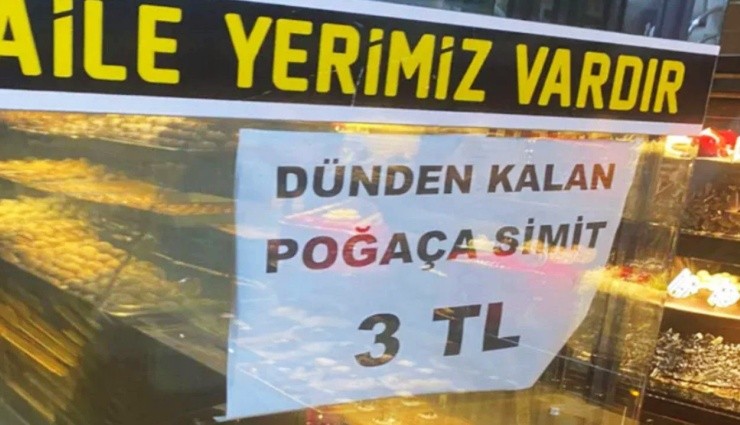 Bir Fırının Astığı Duyuru Gündem Oldu!