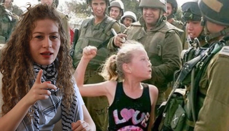 İsrail Askeri 'Filistinli Cesur Kız'ı Gözaltına Aldı!