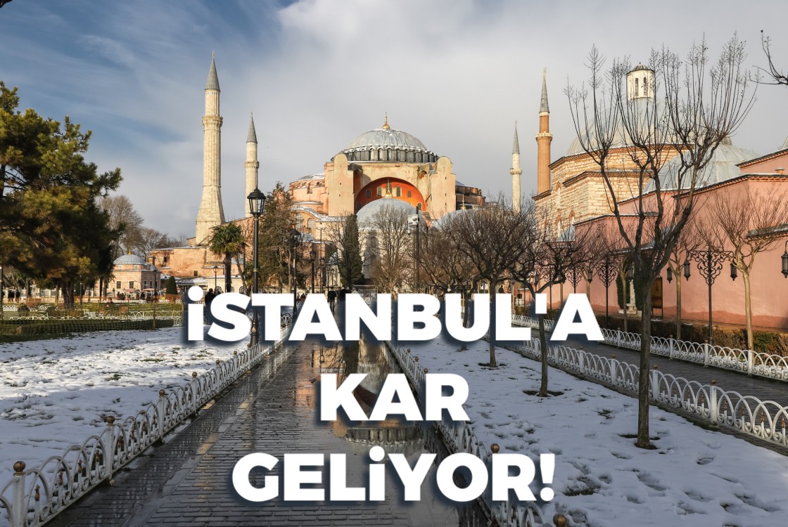 Meteoroloji Uyardı: İstanbul'a Kar Geliyor!