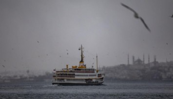 İstanbul'da Vapur Seferlerine Hava Engeli!
