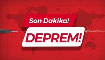 Marmara'da Deprem!