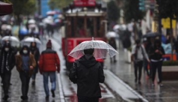 Meteoroloji'den İstanbul İçin Kuvvetli Yağış Uyarısı!