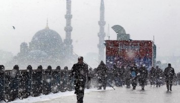 AKOM'dan İstanbul'a Fırtına Ve Kar Uyarısı!