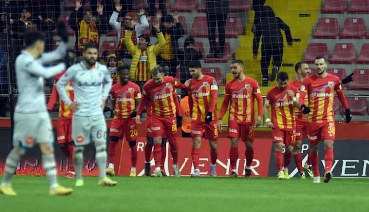 Başakşehir Kayseri Deplasmanında Kaybetti!