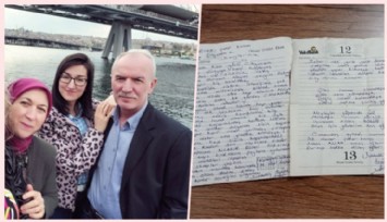 Depremde Ölen Babanın Kızına Yazdığı Not Duygulandırdı!