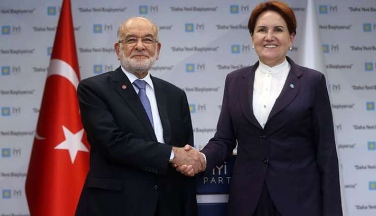 Karamollaoğlu'ndan Akşener'e Ziyaret!