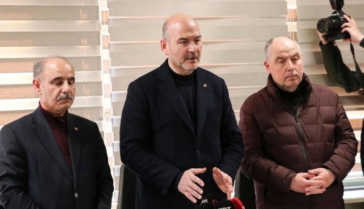 Soylu: 'Elinizde Ne Kadar Malzeme Varsa Gönderin'