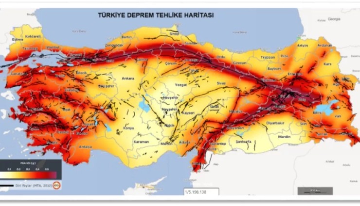Türkiye’nin Deprem Riski Olan İlleri Hangileri?
