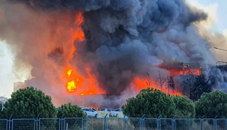Ankara'da Kimya Fabrikasında Yangın: 1 Ölü!