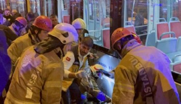 Cevizlibağ'da Feci Tramvay Kazası Oldu!