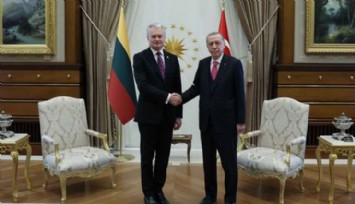 Erdoğan, Litvanya Cumhurbaşkanı ile Görüştü!