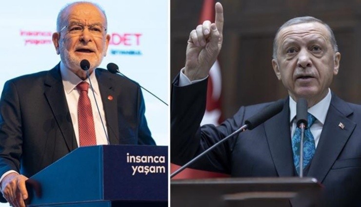 Erdoğan'dan Karamollaoğlu'na Sert Tepki!