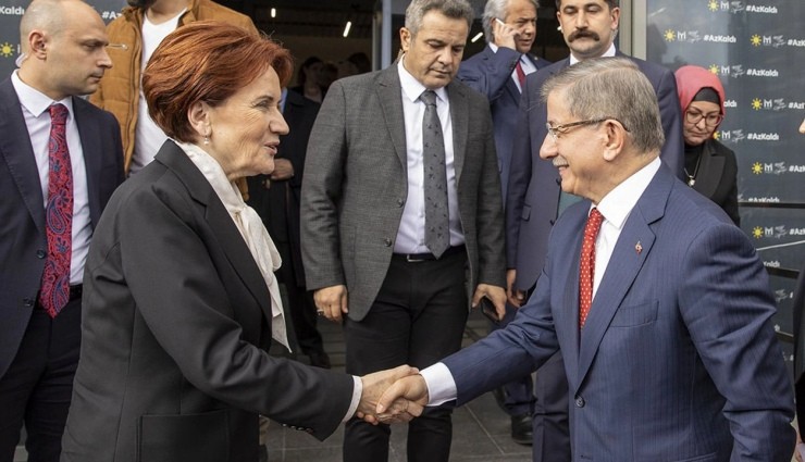 Meral Akşener Ahmet Davutoğlu İle Görüştü!