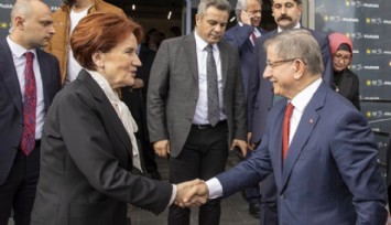 Meral Akşener Ahmet Davutoğlu İle Görüştü!