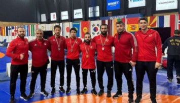 Milli Güreşçilerden Bulgaristan'da 7 Madalya!