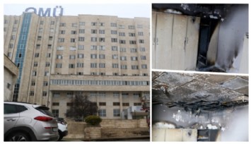 Samsun OMÜ Tıp Fakültesi Hastanesi'nde Yangın!