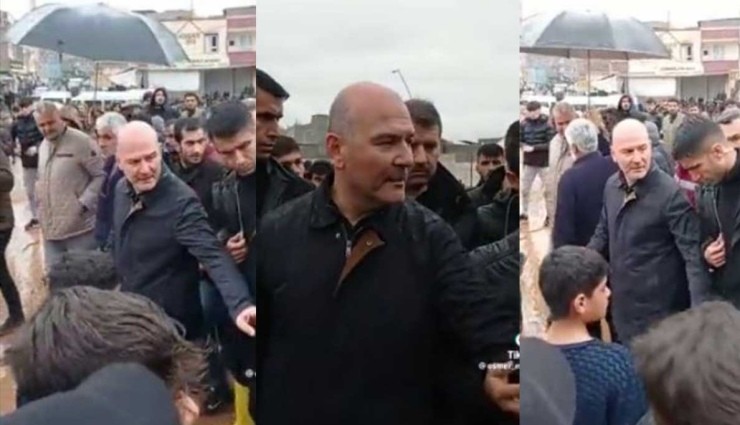 Şanlıurfa'da Süleyman Soylu'ya Protesto!