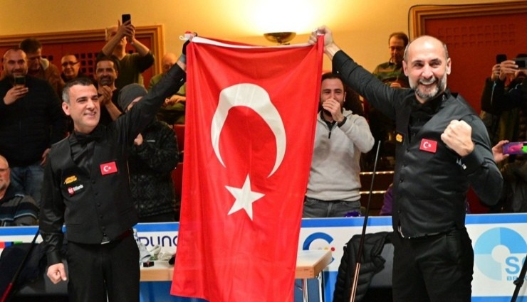 Türkiye Bilardoda Dünya Şampiyonu Oldu!